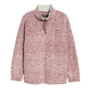 NWT True Grit frosty tipped 1/4 zip pullover, S